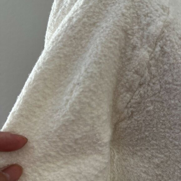 Jennie Kayne Wool Blend Cardigan Front Button Closure Crew Neck 3/4 Sleeve Flawe - Picture 10 of 14